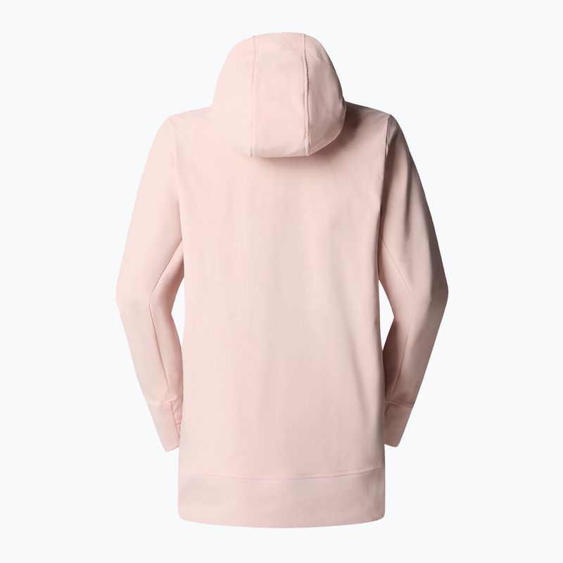 Women's trekking sweatshirt The North Face Tekno Pullover Hoodie pink moss 5