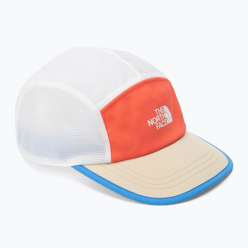 The North Face Run optic blue/radiant orange/white running cap