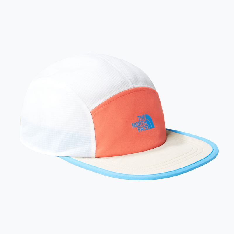 The North Face Run optic blue/radiant orange/white running cap 5