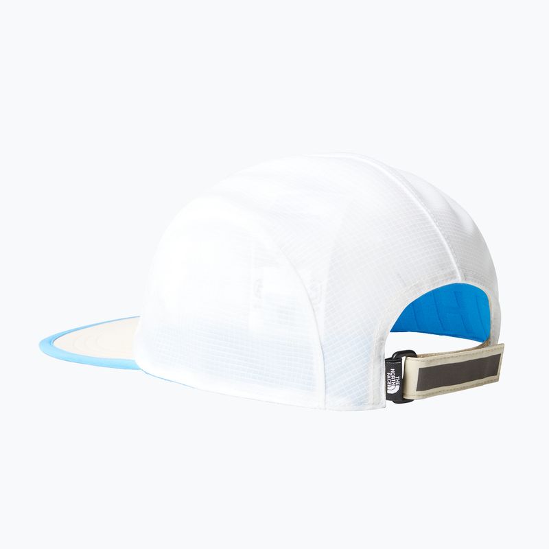 The North Face Run optic blue/radiant orange/white running cap 6