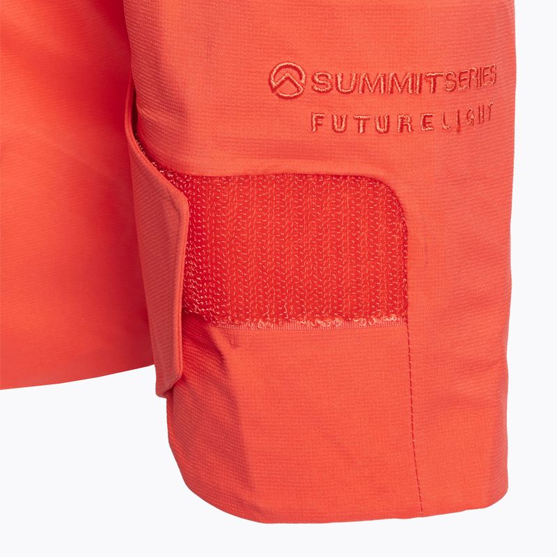 Women's ski jacket The North Face Summit Stimson Futurelight radiant orange/almond butter 8