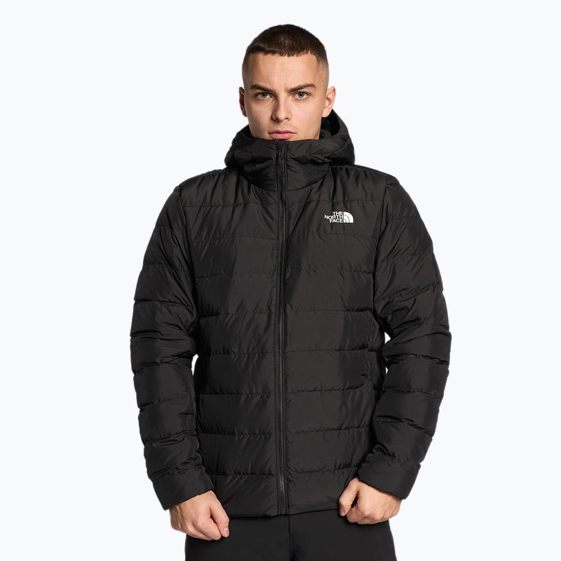 Men's down jacket The North Face Aconcagua 3 Hoodie black