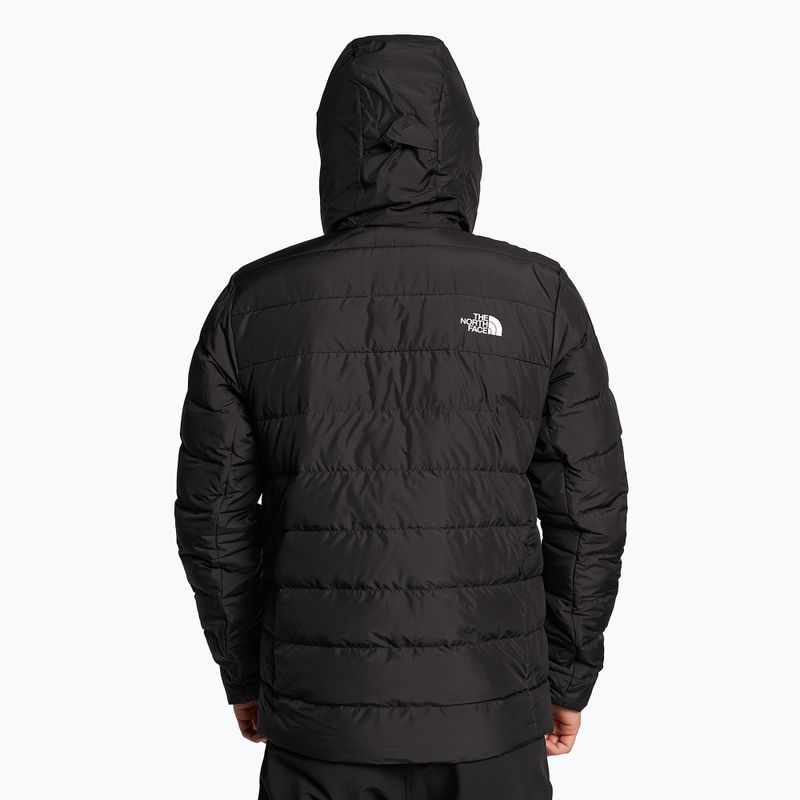 Men's down jacket The North Face Aconcagua 3 Hoodie black 2