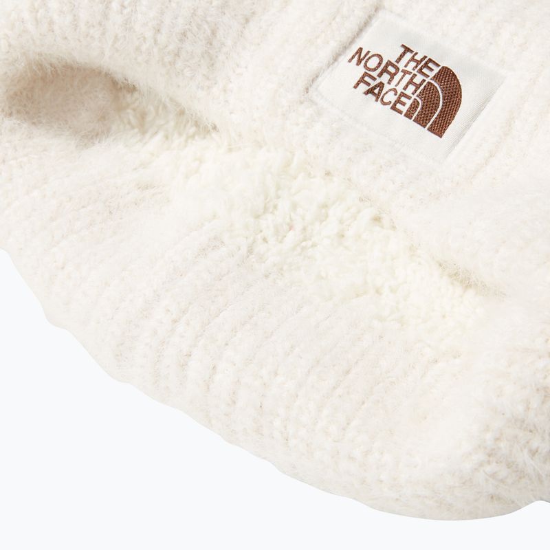 Women's winter cap The North Face Salty Bae Lined gardenia white 3