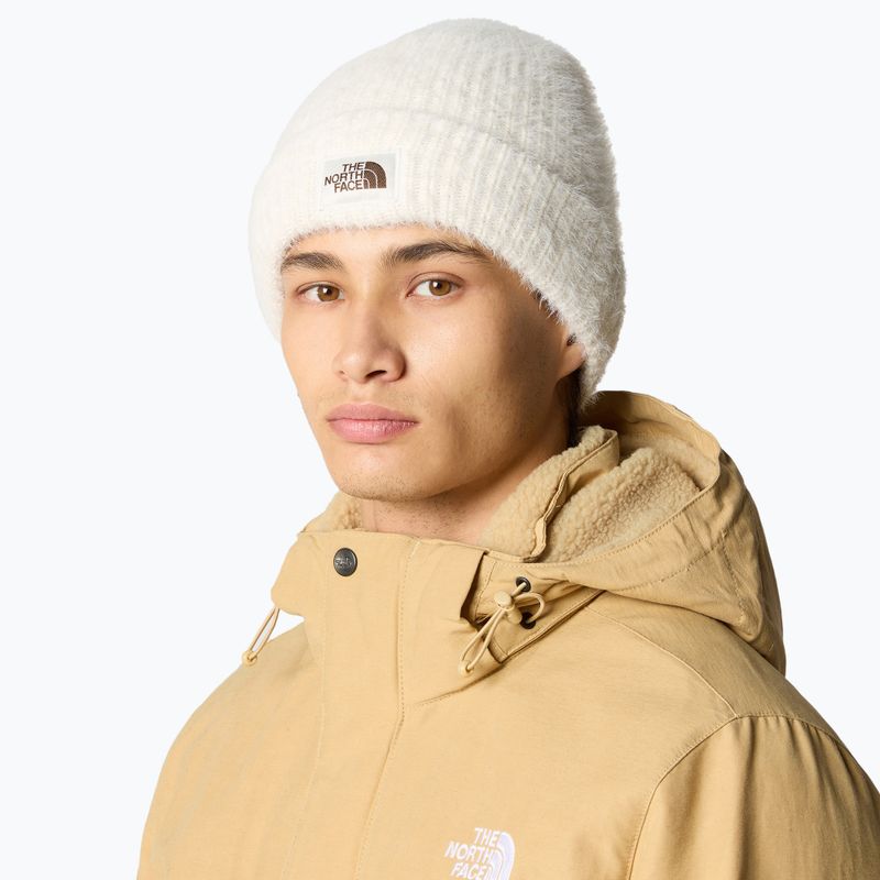 Women's winter cap The North Face Salty Bae Lined gardenia white 4