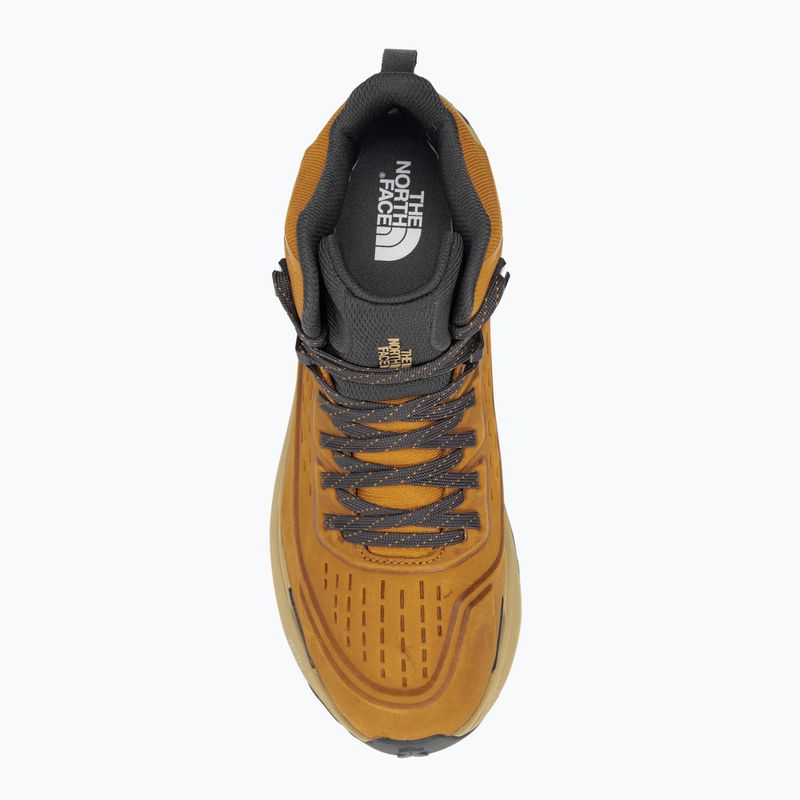 Men's trekking boots The North Face Vectiv Exploris 2 Mid Futurelight Lthr citrine yellow/khaki stone 6