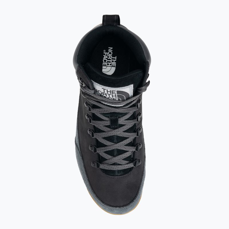 Men's trekking boots The North Face Back To Berkeley IV Leather WP black/asphalt grey 6