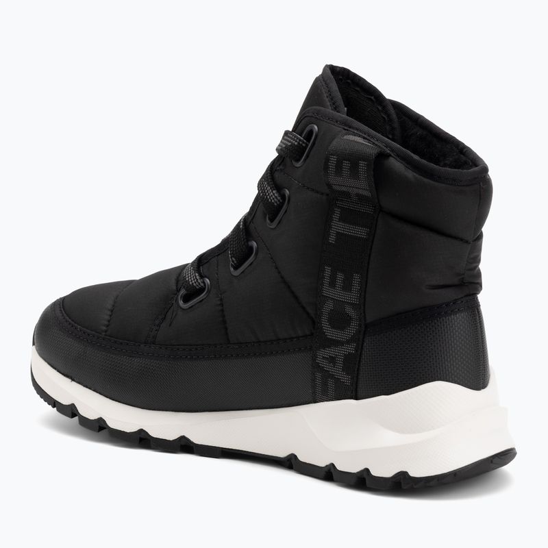 Women's snow boots The North Face Thermoball Lace Up Luxe Wp black/asphalt grey 3