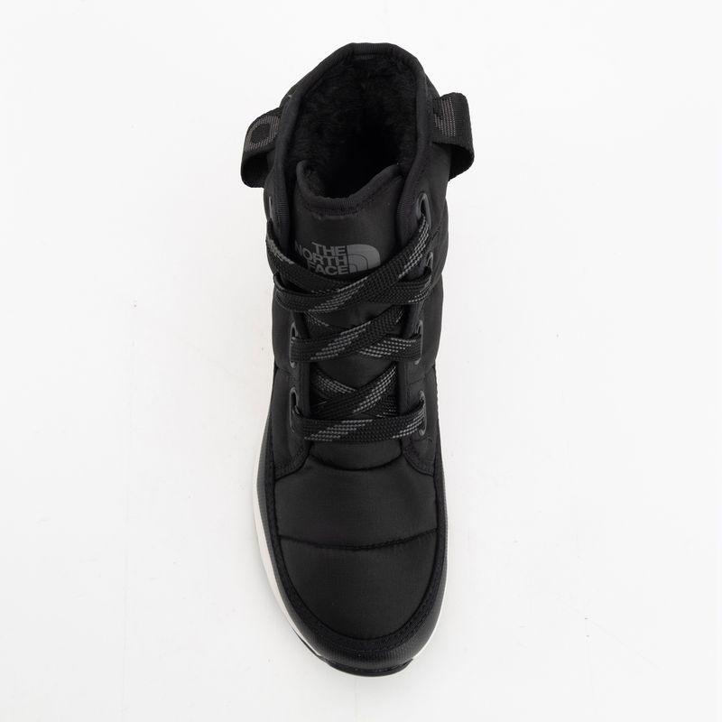 Women's snow boots The North Face Thermoball Lace Up Luxe Wp black/asphalt grey 5