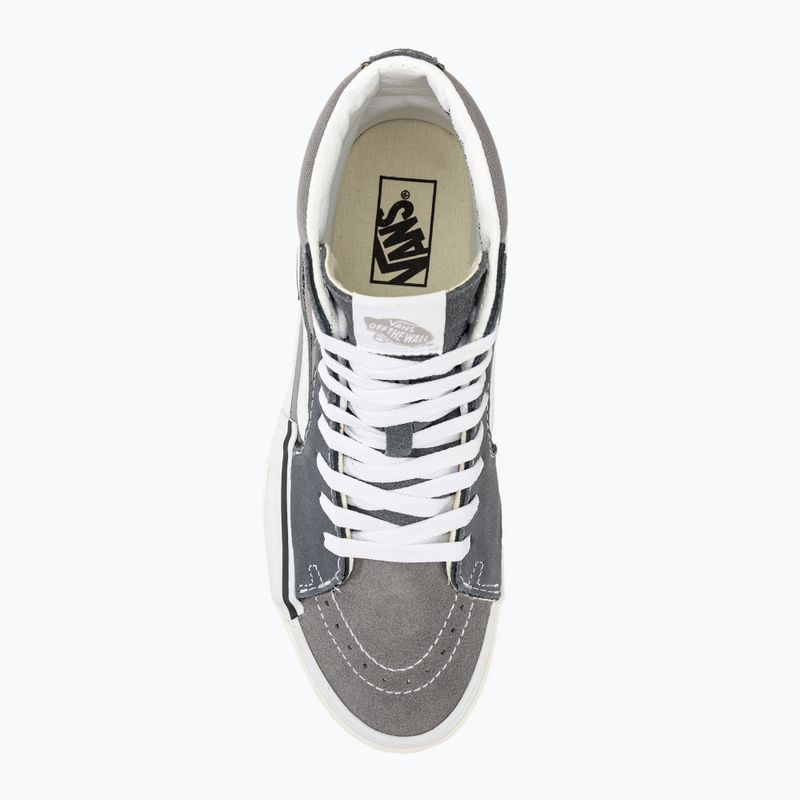 Vans SK8-Hi Reconstruct grey shoes 5