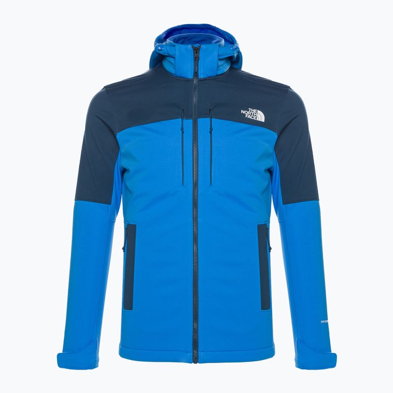 Men's softshell jacket The North Face Diablo Softshell Detachable Hood optic blue/shady blue 5
