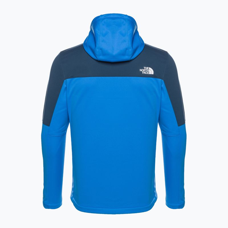 Men's softshell jacket The North Face Diablo Softshell Detachable Hood optic blue/shady blue 7