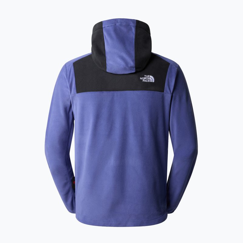 Men's The North Face Homesafe Full Zip Fleece Hoodie cave blue/black 5