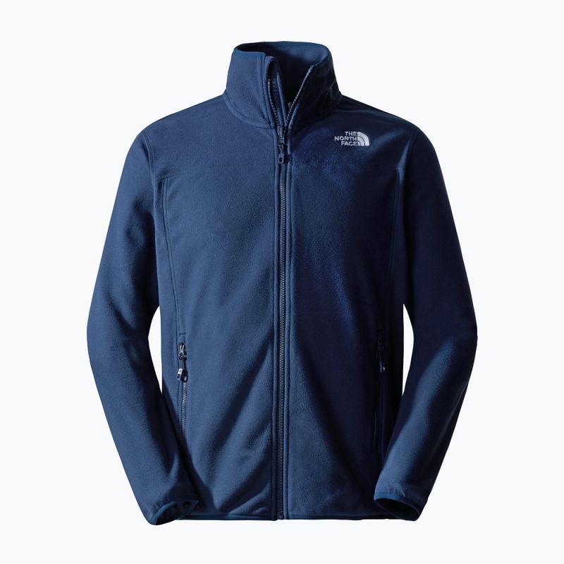 Men's fleece sweatshirt The North Face 100 Glacier Full Zip summit navy 5