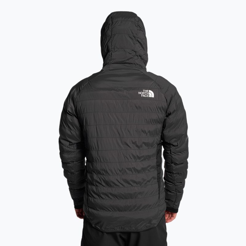 Men's ski jacket The North Face Dawn Turn 50/50 Synthetic asphalt grey/red orange 2