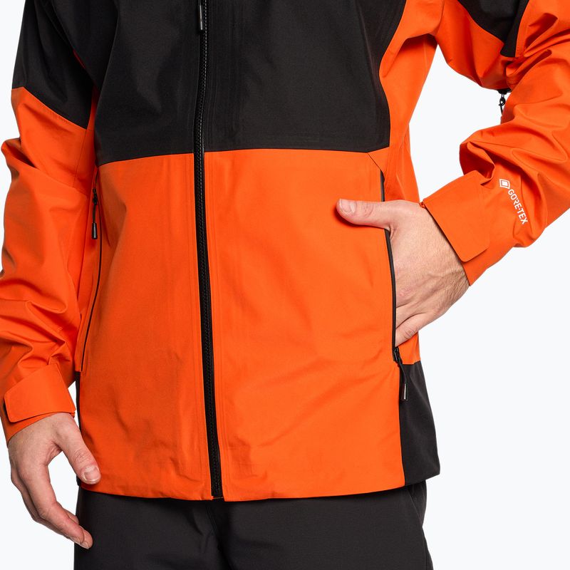 Men's softshell jacket The North Face Jazzi Gtx red orange/black 4