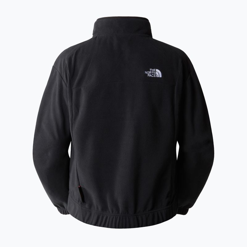 Women's fleece sweatshirt The North Face Homesafe Snap Neck Fleece Pullover black/black 6