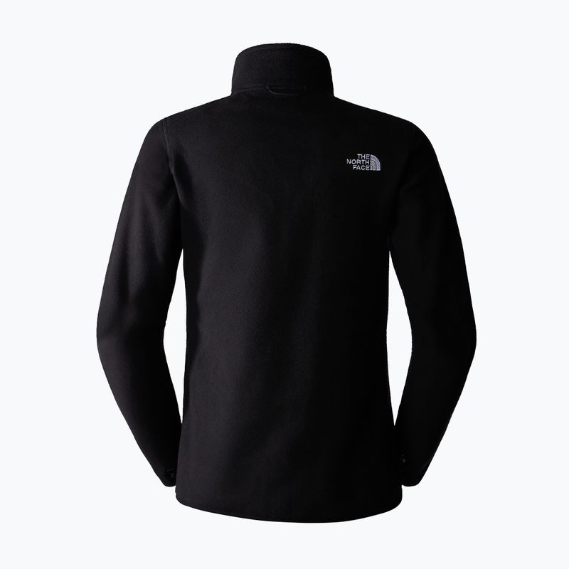 Women's fleece sweatshirt The North Face 100 Glacier Fz black 6