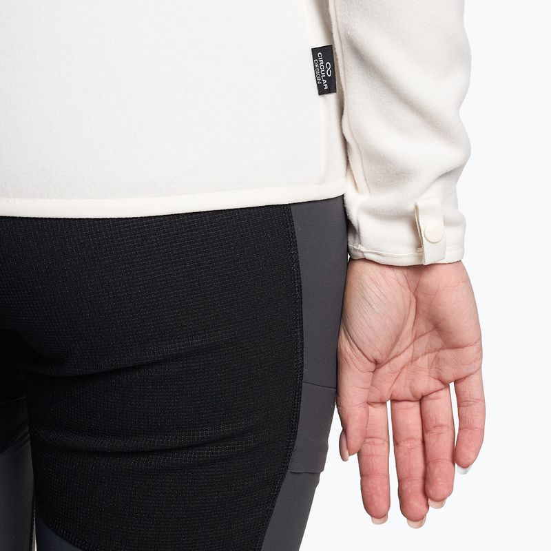 Women's fleece sweatshirt The North Face 100 Glacier Fz gardenia white 3