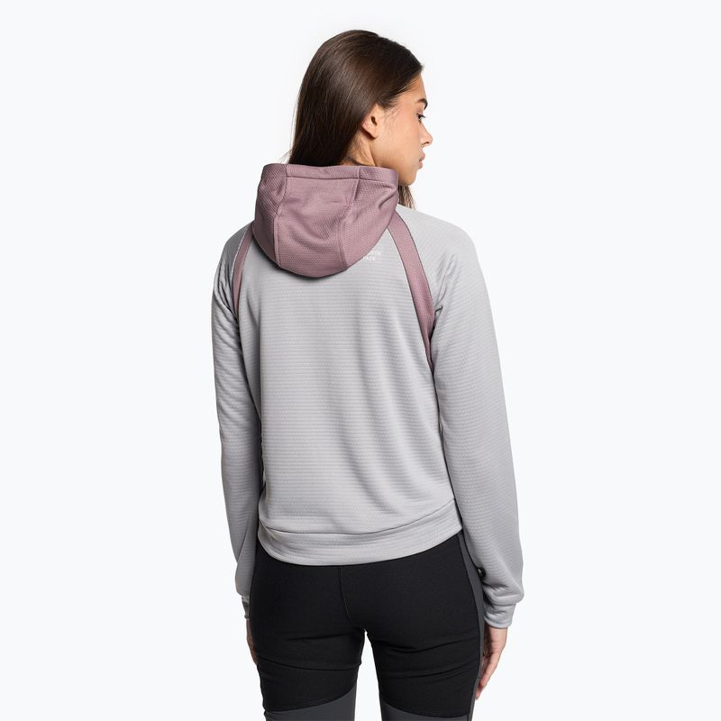 Women's trekking sweatshirt The North Face Ma Full Zip Fleece meld grey/fawn grey 2