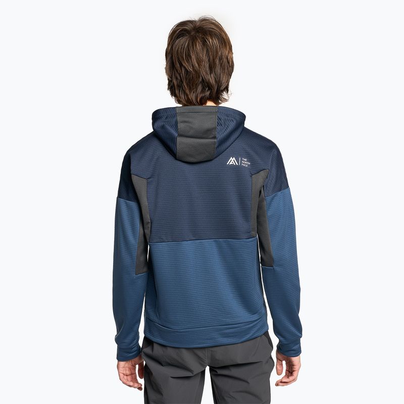 Men's trekking sweatshirt The North Face Ma Full Zip Fleece shady blue/summit navy/asphalt grey 2