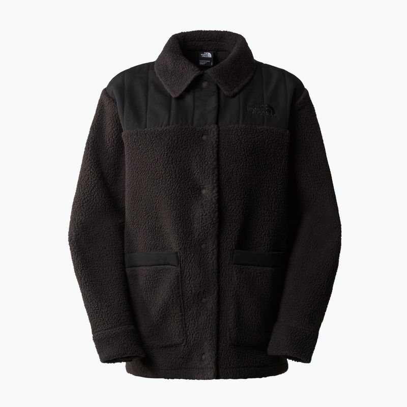 Women's The North Face Cragmont Fleece Shacket black 4