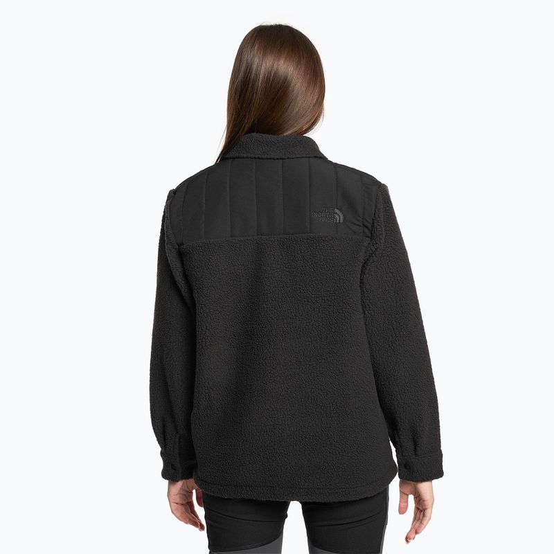 Women's The North Face Cragmont Fleece Shacket black 2