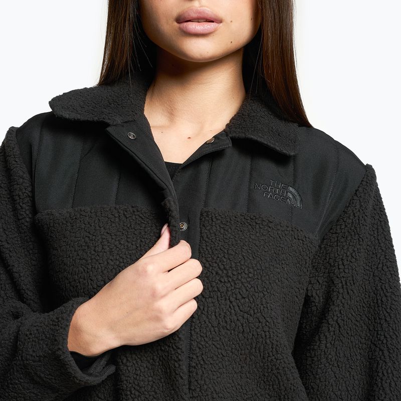 Women's The North Face Cragmont Fleece Shacket black 3
