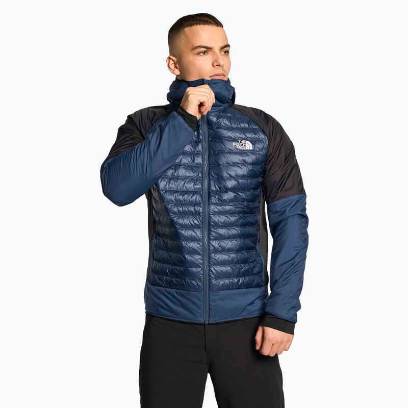 Men's The North Face Macugnaga Hybrid Insulation shady blue/black/asphalt grey jacket