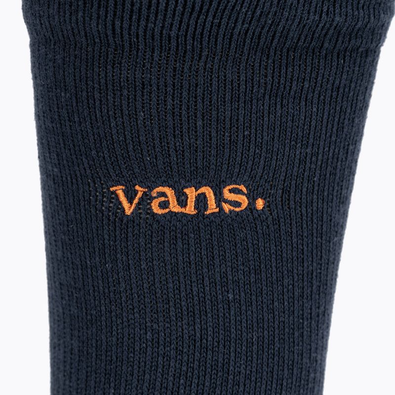 Men's Vans 66 Crew dress socks blue 3