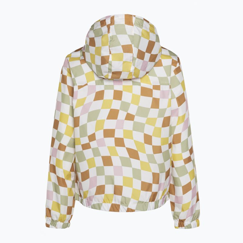 Vans women's jacket Kastle Check Me Print Amusement 66 ochre 2