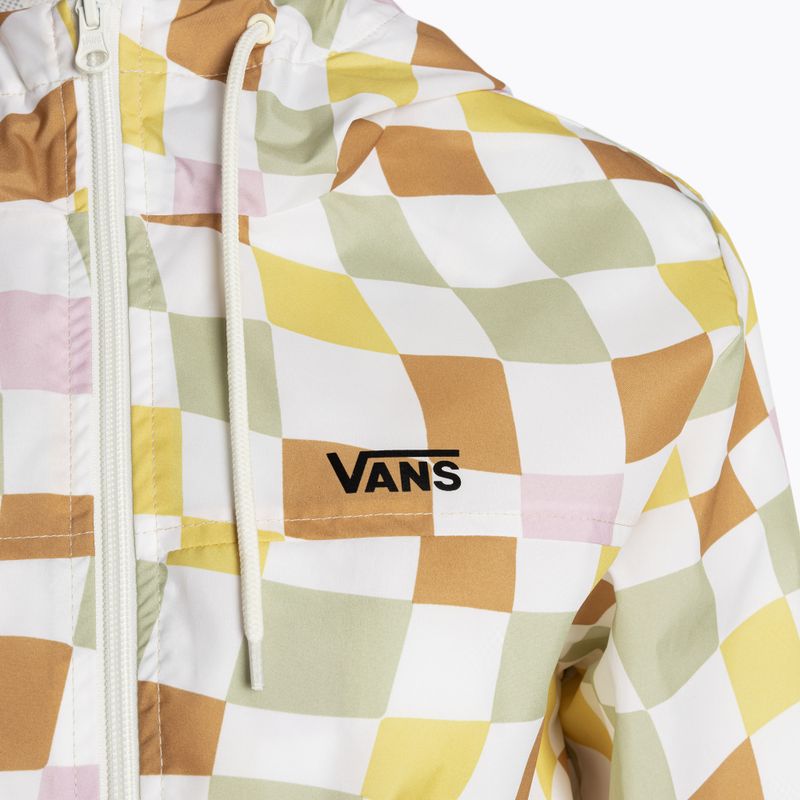 Vans women's jacket Kastle Check Me Print Amusement 66 ochre 3