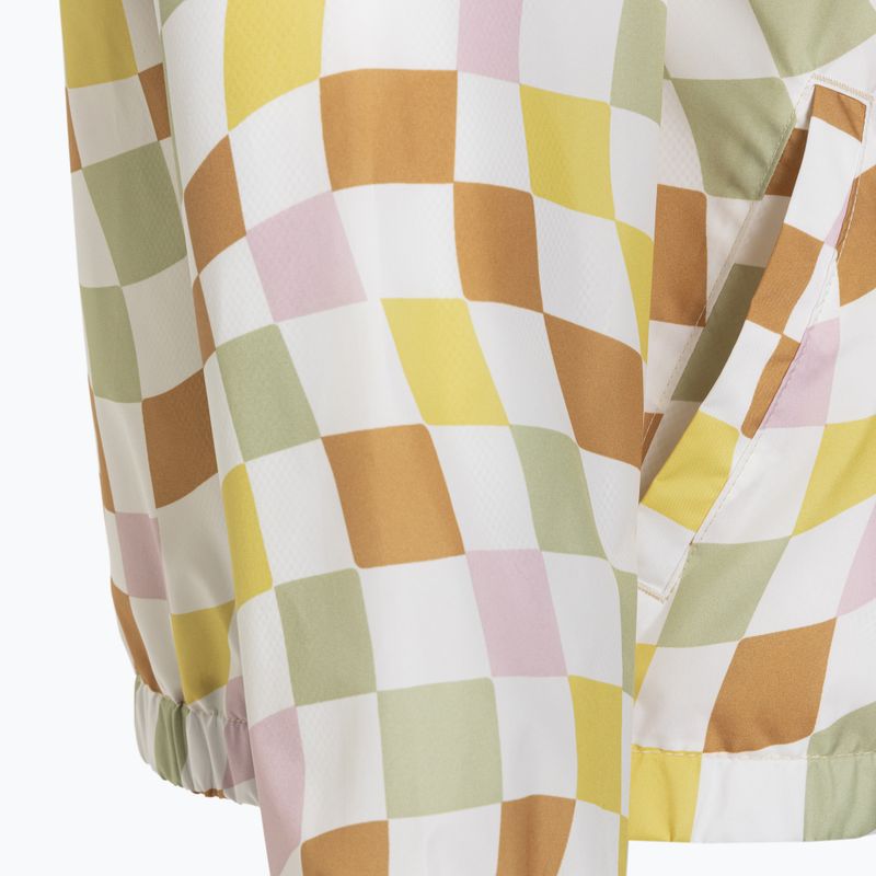 Vans women's jacket Kastle Check Me Print Amusement 66 ochre 4