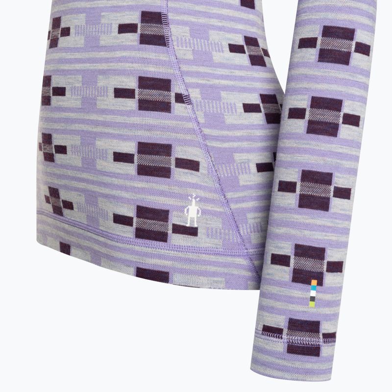 Women's thermal active sweatshirt Smartwool Merino 250 Baselayer Crew Boxed violet flirt with me 6