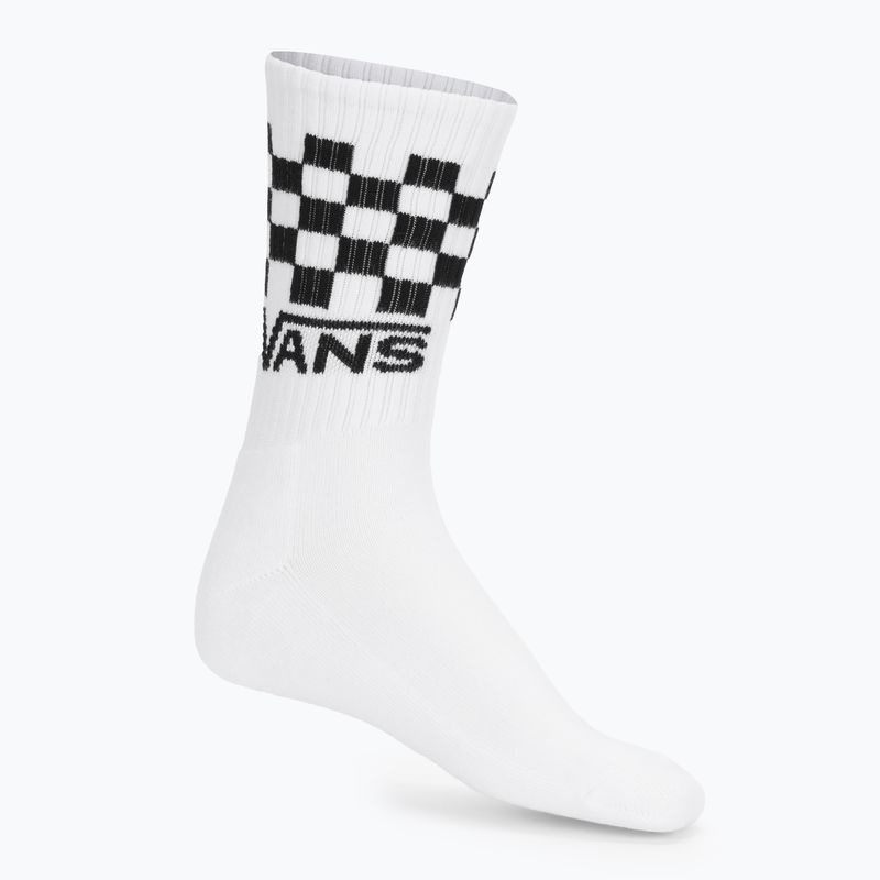 Vans Classic Check Crew men's socks 3 pairs black/white 4