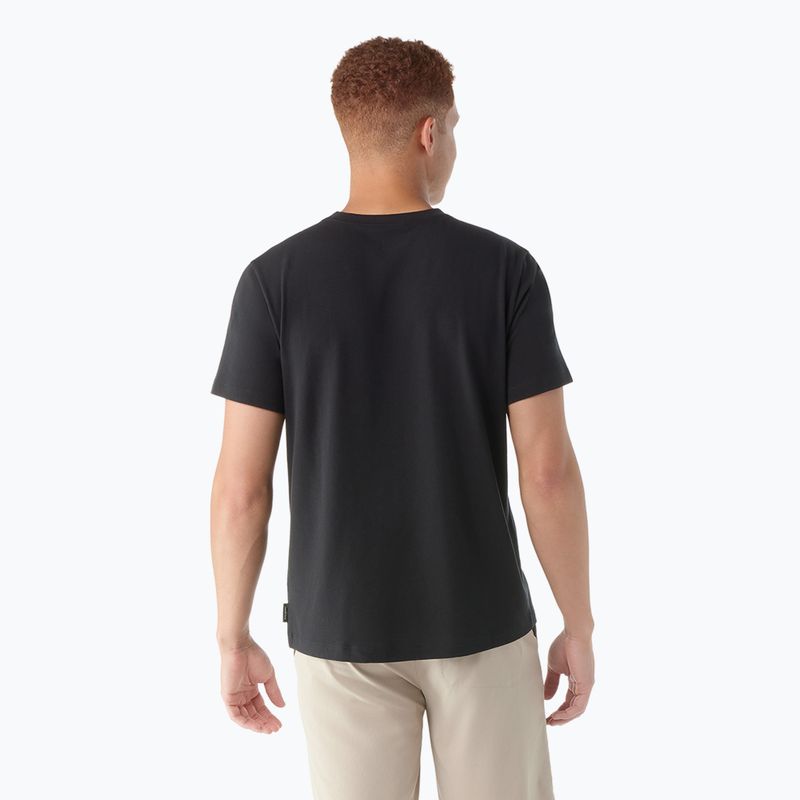 Men's Smartwool Perfect Crew Short Sleeve t-shirt black 2