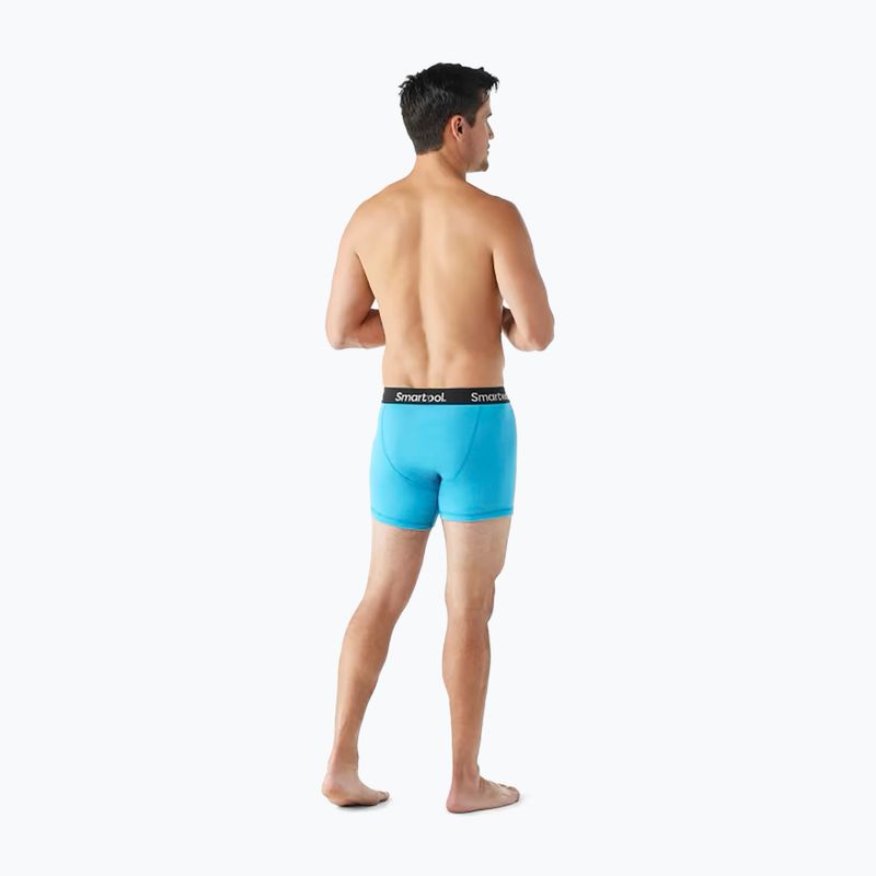 Men's Smartwool Merino Boxer Brief thermal boxers pool blue 2