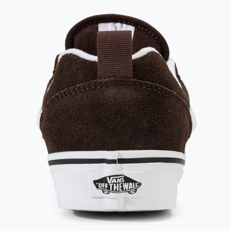 Vans Knu Skool brown/white shoes 6