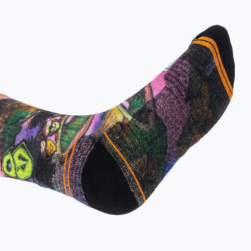 Smartwool Hike Light Cushion New AOTO Print 2 Crew power pink trekking socks 5