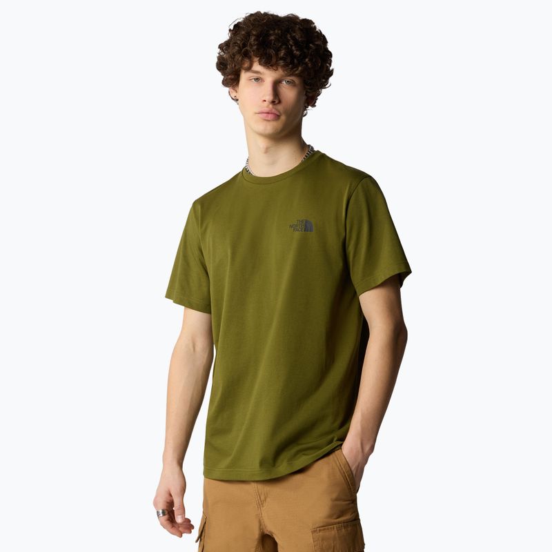 Men's t-shirt The North Face Simple Dome Tee forest olive