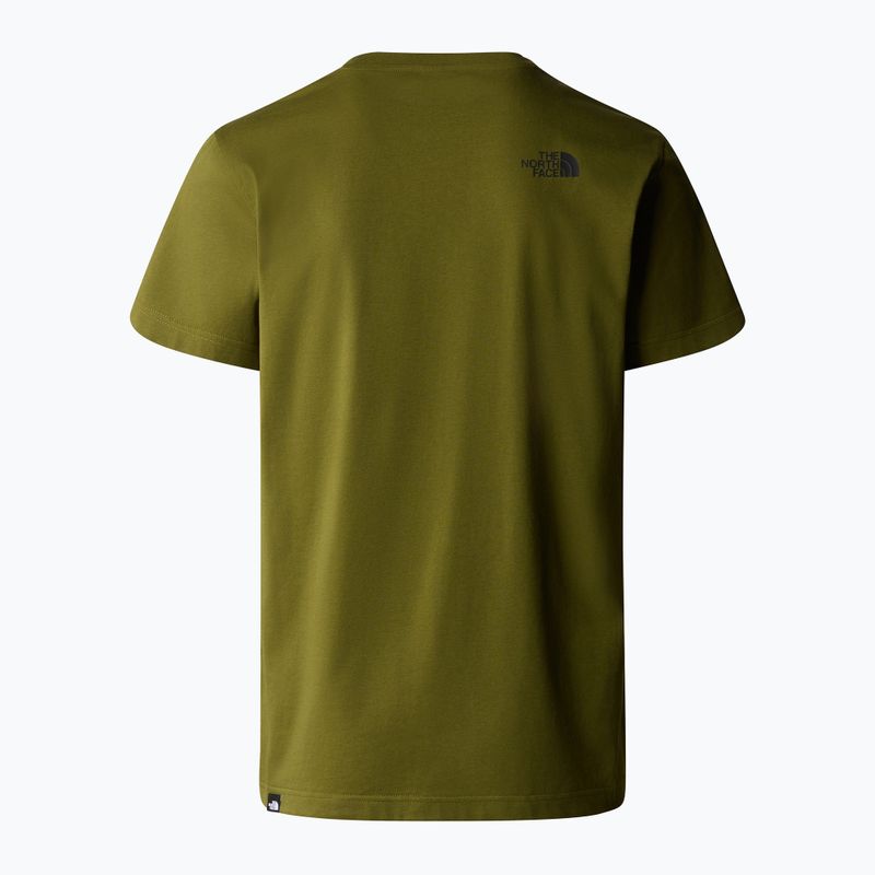 Men's t-shirt The North Face Simple Dome Tee forest olive 5