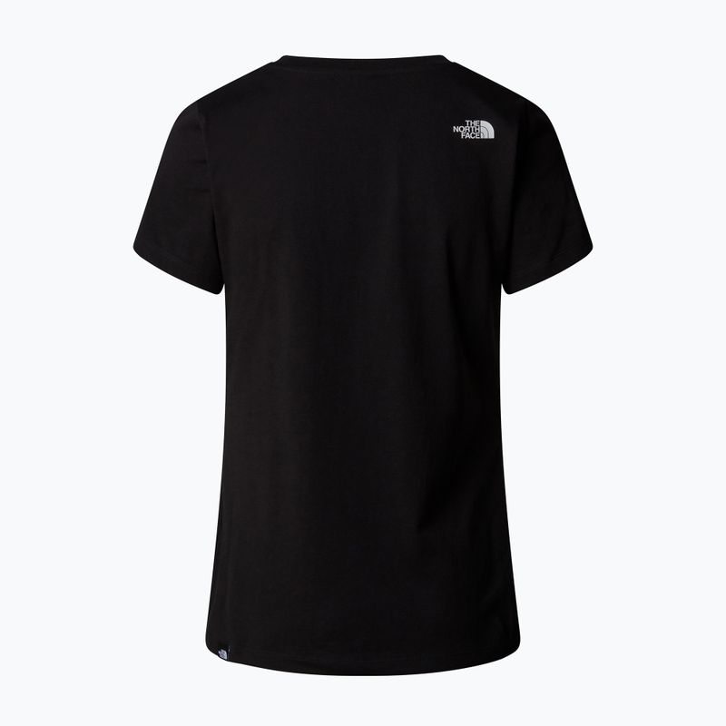 Women's T-shirt The North Face Simple Dome Slim Tee tnf black 5
