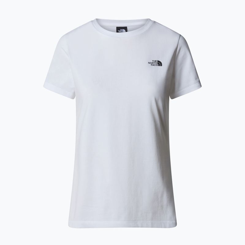 Women's T-shirt The North Face Simple Dome Slim Tee tnf white 4