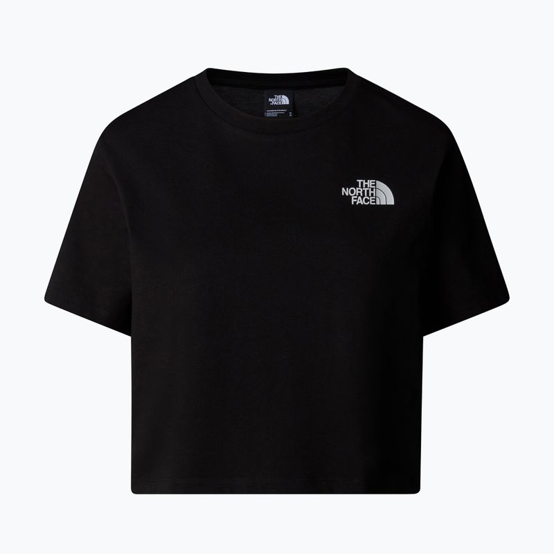 Women's T-shirt The North Face Simple Dome Cropped Slim Tee tnf black 4