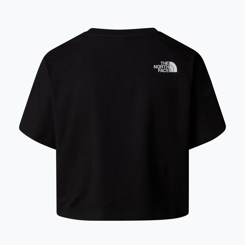 Women's T-shirt The North Face Simple Dome Cropped Slim Tee tnf black 5