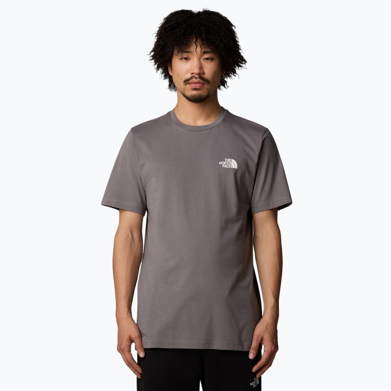 Men's The North Face Simple Dome Tee smoked pearl t-shirt 3