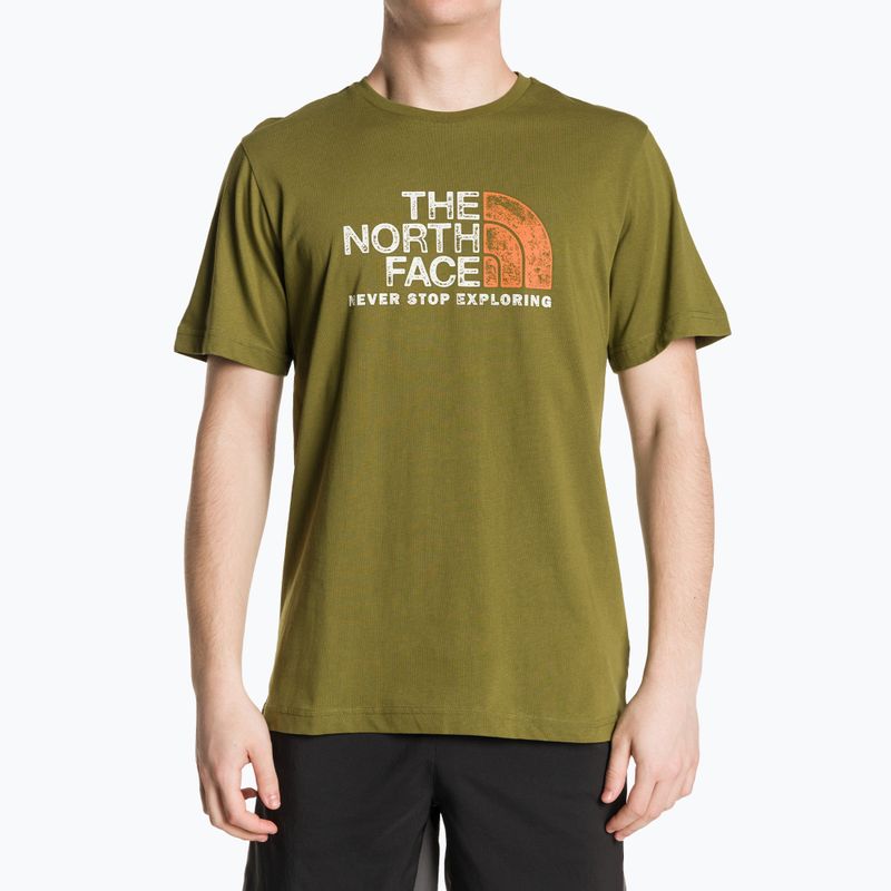 Men's The North Face Rust 2 forest olive T-shirt