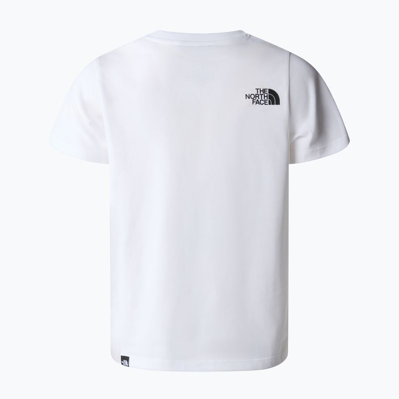 Chilren's T-shirt The North Face Simple Dome white 2