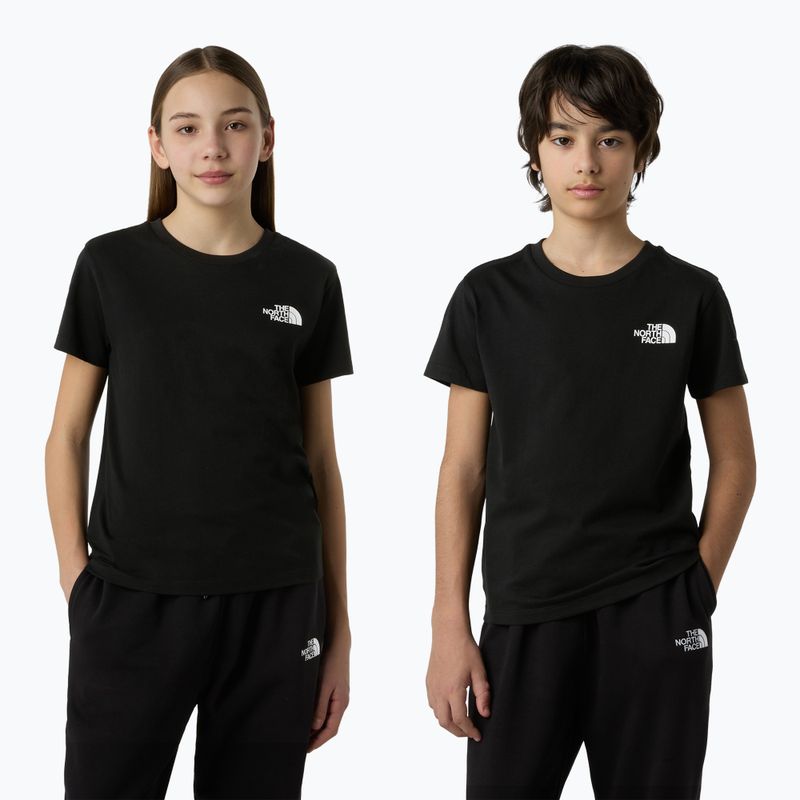 Chilren's T-shirt The North Face Simple Dome black 3
