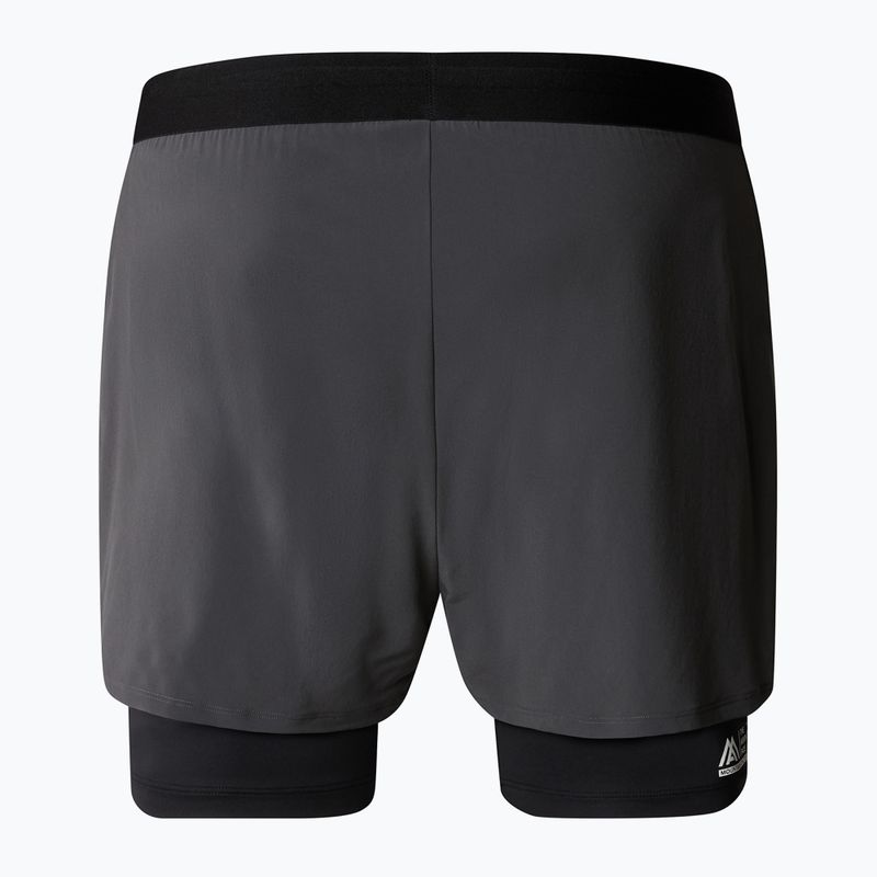 Men's training shorts The North Face Ma Lab Dual anthracite grey/black 6
